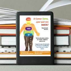 portada del libro lalo espinola si comer sana por que nos mata